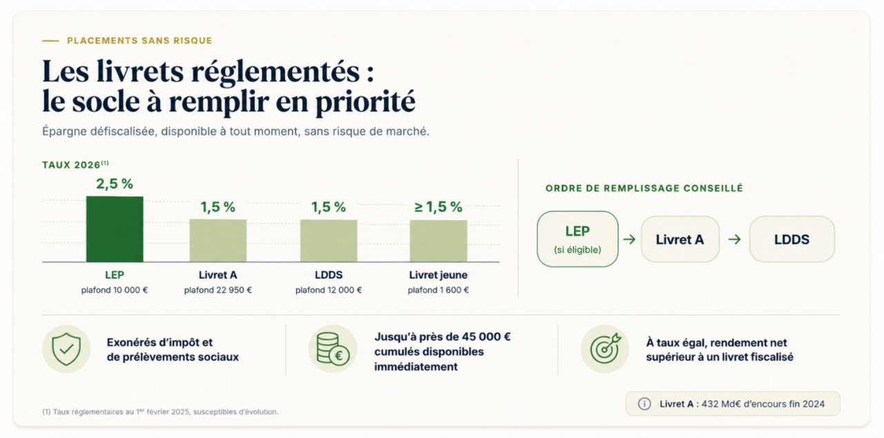 livret bancaire réglementé