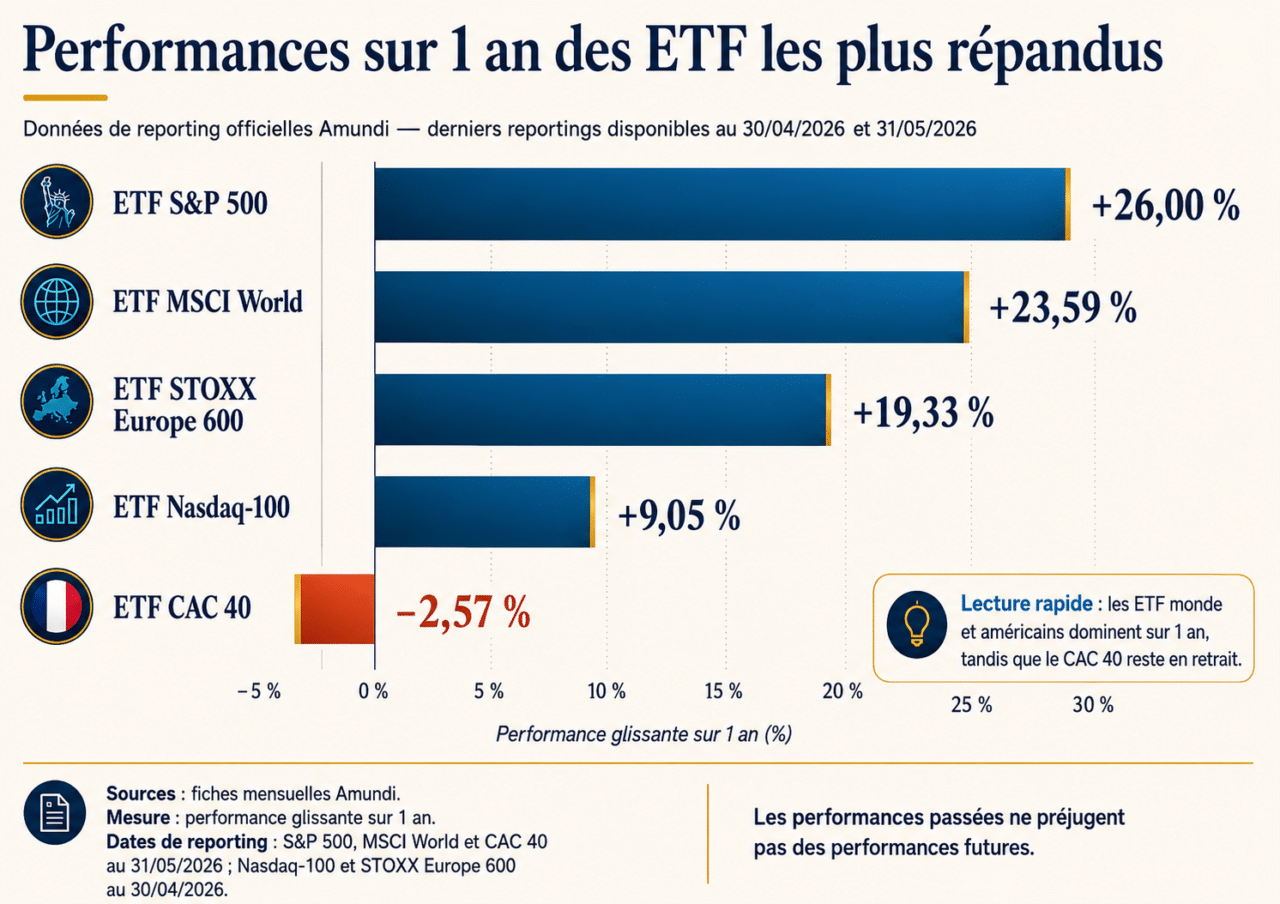 performance etf 1 an